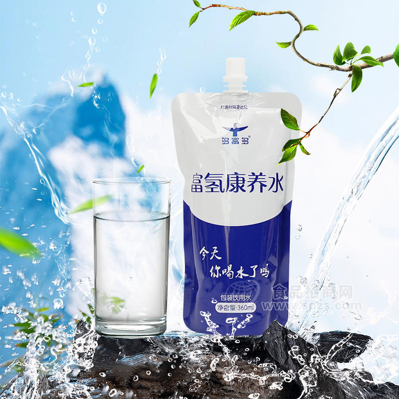 多富多富氫康養(yǎng)水飲用水袋裝招商360ml