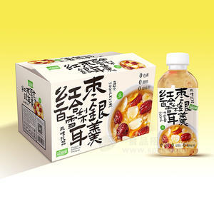 紅棗百合雪梨銀耳羹風味飲品箱裝招商500ml×15瓶