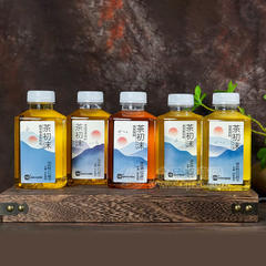 茶初沫龙井白茶绿茶乌龙茶茉莉花无糖茶饮料瓶装招商520ml