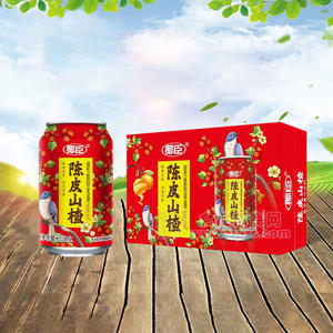 椰臣陳皮山楂復(fù)合果汁飲料箱裝招商310ml