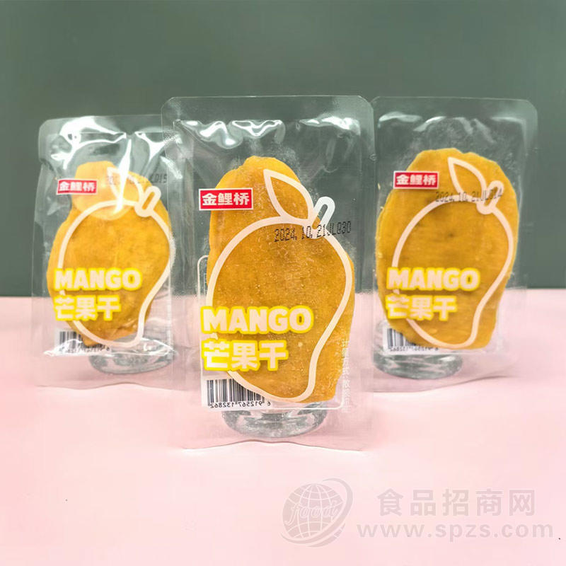 金鲤桥芒果干休闲零食蜜饯果脯袋装招商