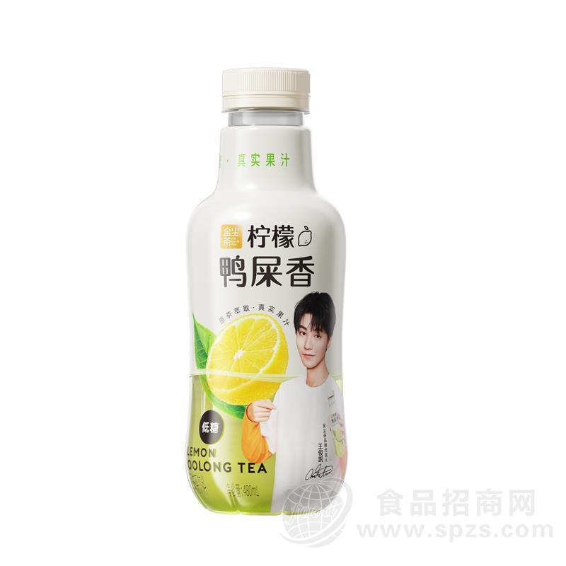 金尘茶柠檬鸭屎香茶低糖茶饮料480ml