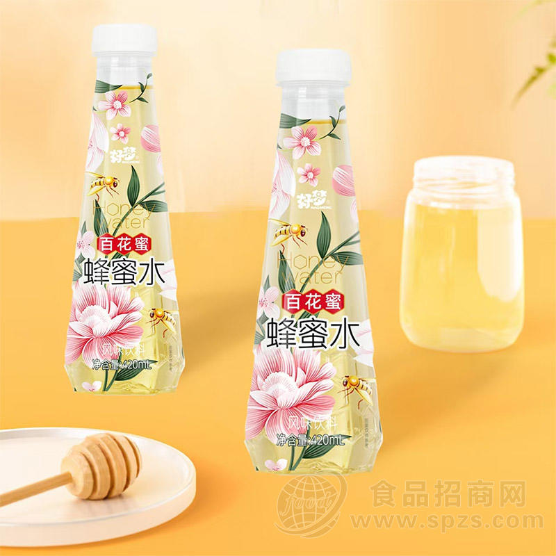 好梦蜂蜜水百合蜜风味饮料瓶装招商420ml