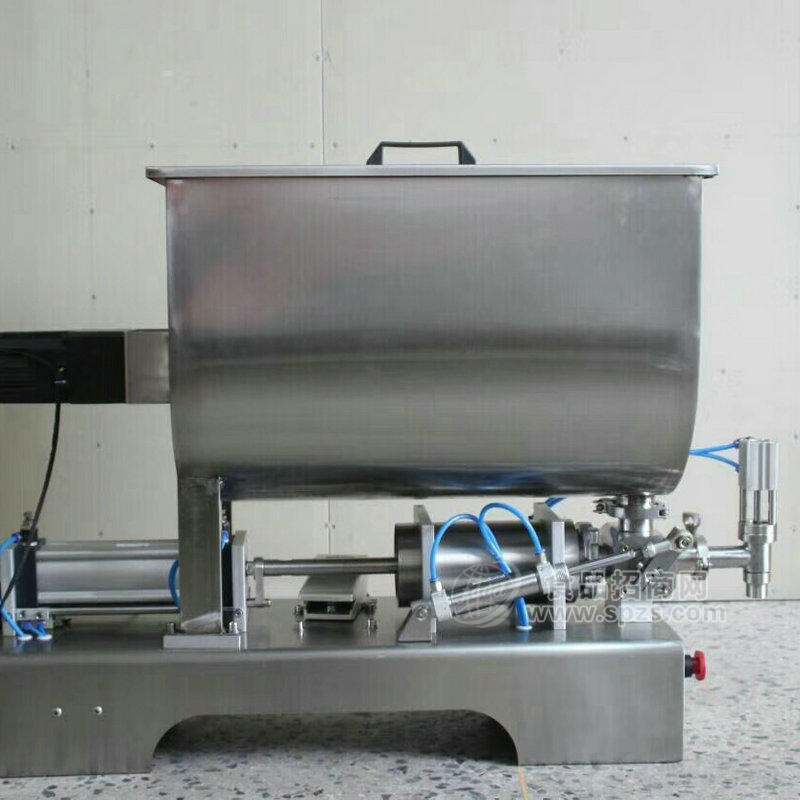 天鲁气动酱料灌装机 济南辣椒酱牛肉酱灌装机