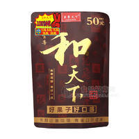 至尊天下和天下水果风味槟榔50元袋装招商参与扫码中奖