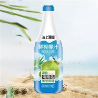 海上漂椰鮮榨椰汁植物蛋白飲料1.25kg餐飲大瓶飲料