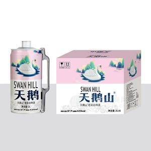 天鵝山12°P原漿白啤酒4.5%vol箱裝招商2L×6罐