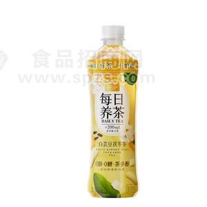 金尘茶每日养茶白芸豆茯苓茶500ml复合茶饮料