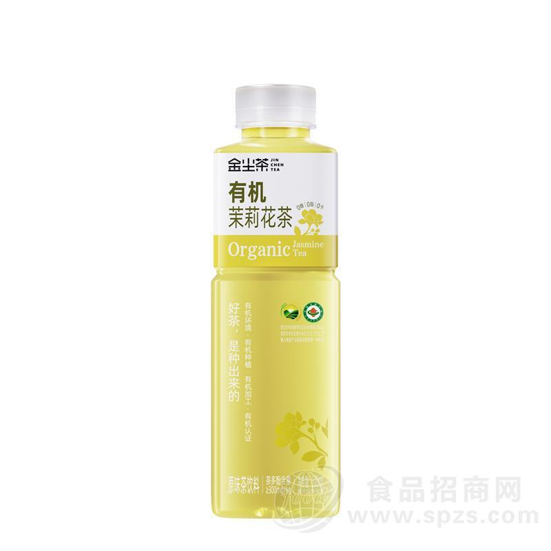 金尘茶有机茉莉花茶饮料500ml