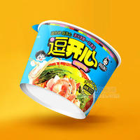 俏逗妈海鲜拉面迷你杯方便速食桶装招商40g