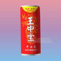 王中宝中国龙凉茶植物饮料全家畅爽罐装招商