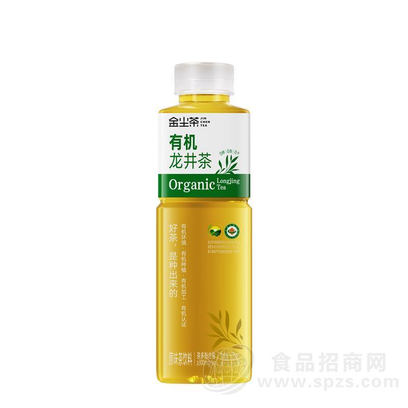 金尘茶有机龙井茶饮料500ml