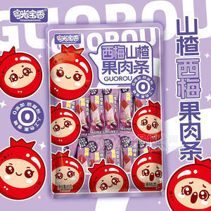 粤光宝香西梅山楂果肉条果糕类休闲零食袋装招商85g