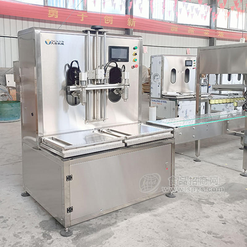 济南老抽灌装机 天鲁液体称重灌装机白醋灌装机