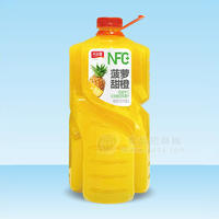 天合露菠蘿甜橙添加NFC復(fù)合果汁飲料瓶裝招商2L