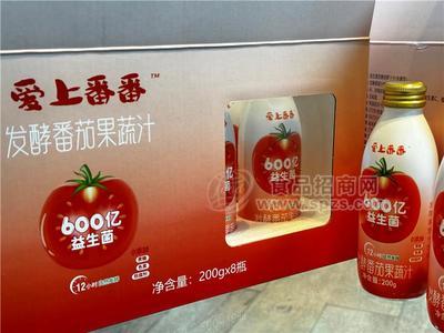 爱上番番发600亿发酵胡萝卜汁200g*8瓶