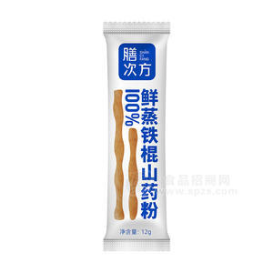 膳次方100%鮮蒸鐵棍山藥粉沖調(diào)食品單條裝招商12g