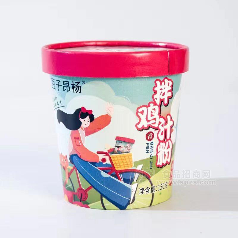 豆子昂杨拌鸡汁粉方便速食盒装招商150g