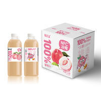 毓茗盞100%蜜桃汁NFC冷榨果汁飲料箱裝招商1L×6瓶