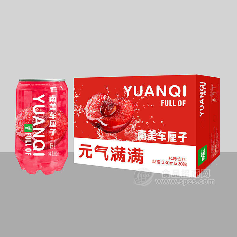 好夢(mèng)元?dú)鉂M滿南美車(chē)?yán)遄语L(fēng)味飲料箱裝招商330ml×20罐