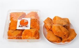 秉纯肉松三角面包