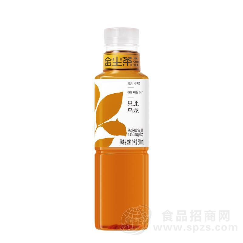 金尘茶原叶萃取只此乌龙无糖茶饮料500ml