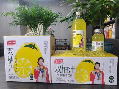 雙鮮福玻璃瓶310雙柚汁