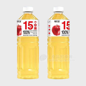 毓茗盞100%含NFC冷榨蘋果汁15個(gè)桃子果汁飲料瓶裝招商1