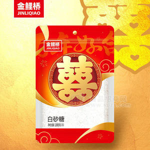 金鲤桥囍糖白砂糖家用装招商188g