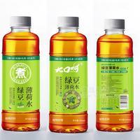 大口呵綠豆薄荷水500ml瓶裝飲料