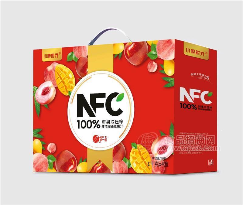 小样时光®100NFC果汁礼盒1kg*4盒