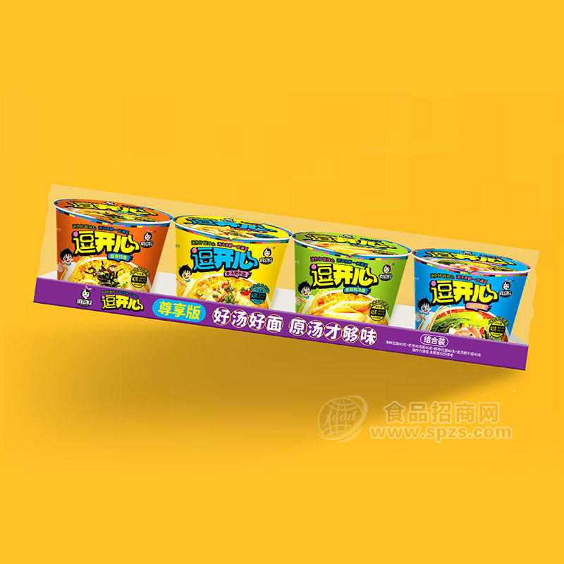 俏逗妈迷你杯系列油炸型方便面尊享版组合装方便速食桶装招商40