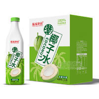 搖搖潮飲潮椰子水100%東南亞椰源無(wú)菌冷灌箱裝招商1.25L