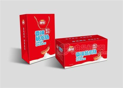 睿骏香辣脆皮肠礼盒装