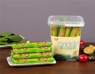 睿骏甜玉米香肠火腿肠盒装