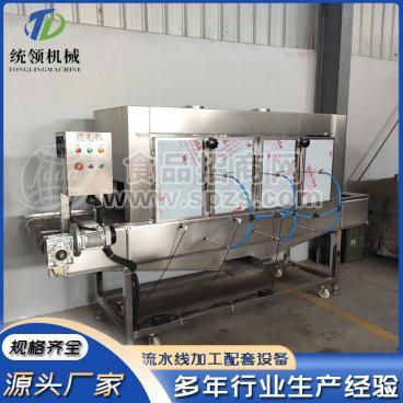 全自動豬皮燒毛機 肉類加工設(shè)備 豬蹄羊蹄燎毛機