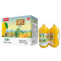 味优滋NFC100芒果汁复合果汁饮料箱装招商2.5L×6瓶