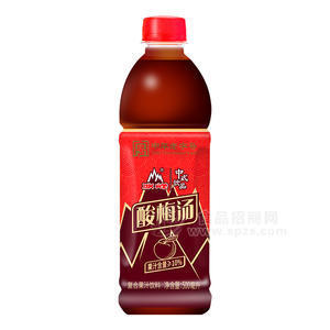 冰峰中华老字号酸梅汤风味饮料中式饮品瓶装招商500ml