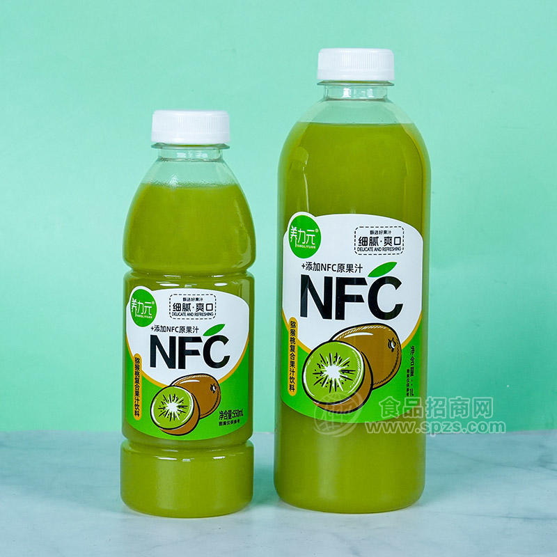 养力元NFC猕猴桃复合果汁饮料瓶装招商