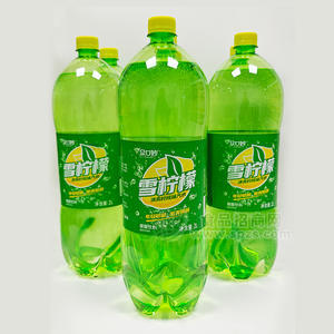 众口妙雪柠檬清爽柠檬味汽水碳酸饮料瓶装招商2L