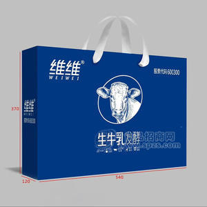 维维生牛乳发酵饮品单提礼盒招商