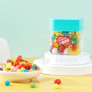 澳米伽小罐糖果七彩软糖休闲零食