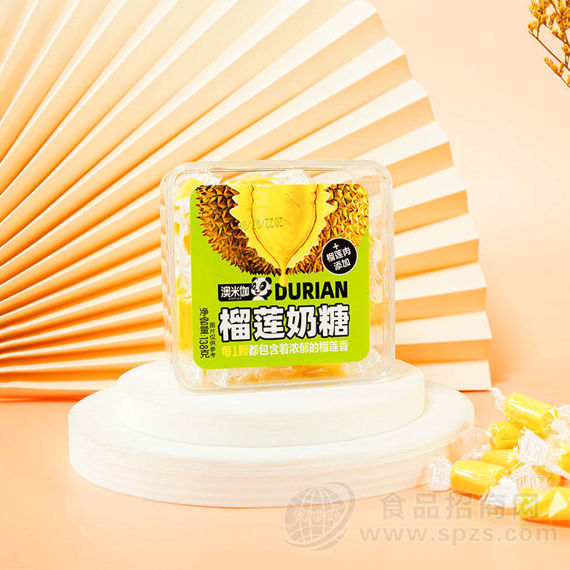 澳米伽榴莲奶糖休闲食品138g