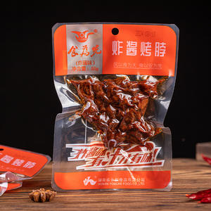 食为先 炸酱烤脖（炸酱味）休闲零食袋装招商50g