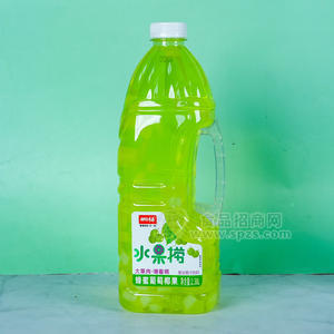 擁抱青春水果撈蜂蜜葡萄椰果復(fù)合果汁飲料瓶裝招商2.38L