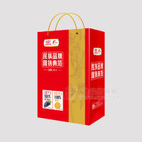 浩明100%果汁香橙汁+葡萄汁混合果汁饮料礼盒箱装招商250