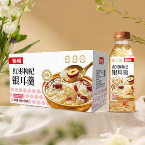 妙暢紅棗枸杞銀耳羹 風味飲料箱裝招商500ml×15瓶