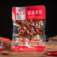 食为先 香辣烤脖（香辣味）鸡肉制品休闲零食袋装招商50g