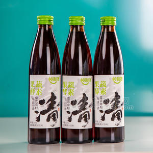 恒利康果蔬酵素饮料 真发酵果蔬汁饮料瓶装招商318ml