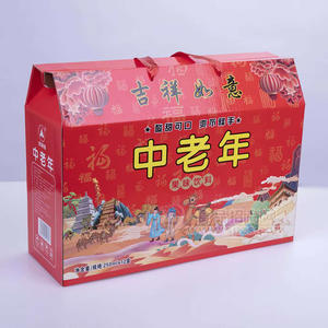 合利佳吉祥如意禮盒中老年 果味飲料箱裝招商250ml×12盒